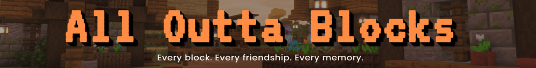 All Outta Blocks Minecraft Server