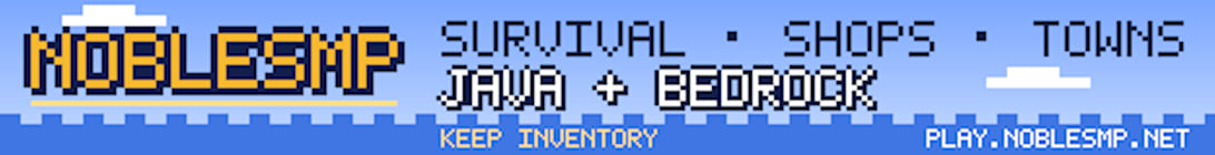 NobleSMP Minecraft Server
