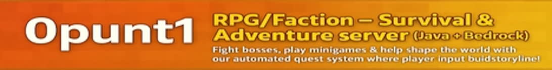 0Punt1 Minecraft Server