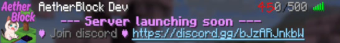 AetherBlock Minecraft Server