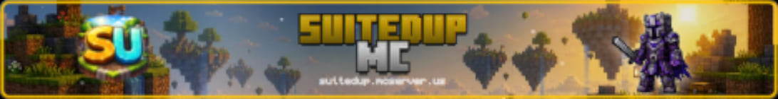 SuitedUp MC Minecraft Server