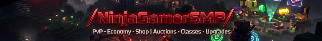 NinjaGamerSMP Minecraft Server