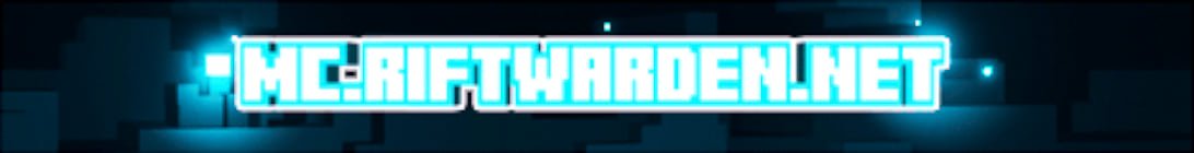 The Riftwarden Minecraft Server
