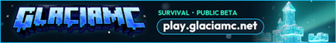 GlaciaMC Minecraft Server