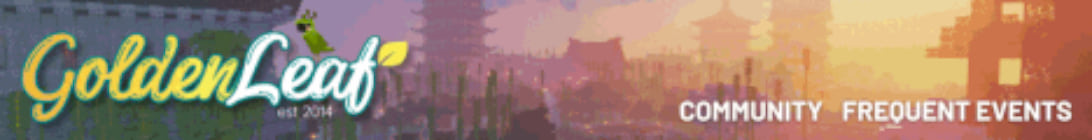 GoldenLeaf Minecraft Server