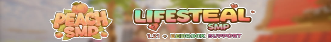 PeachSMP Minecraft Server