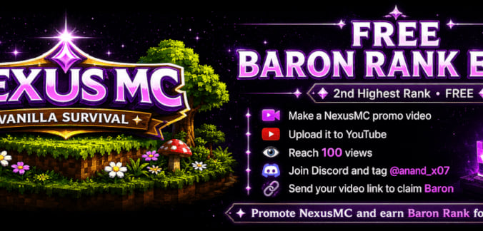 Free Baron Rank Event